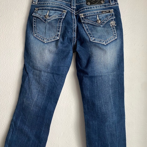 Miss Me Blue Denim Jeans - Picture 3 of 9